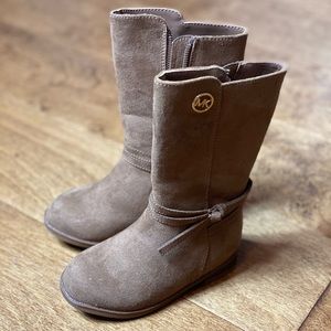 Michael Kors Suede Camel Girl’s Boots